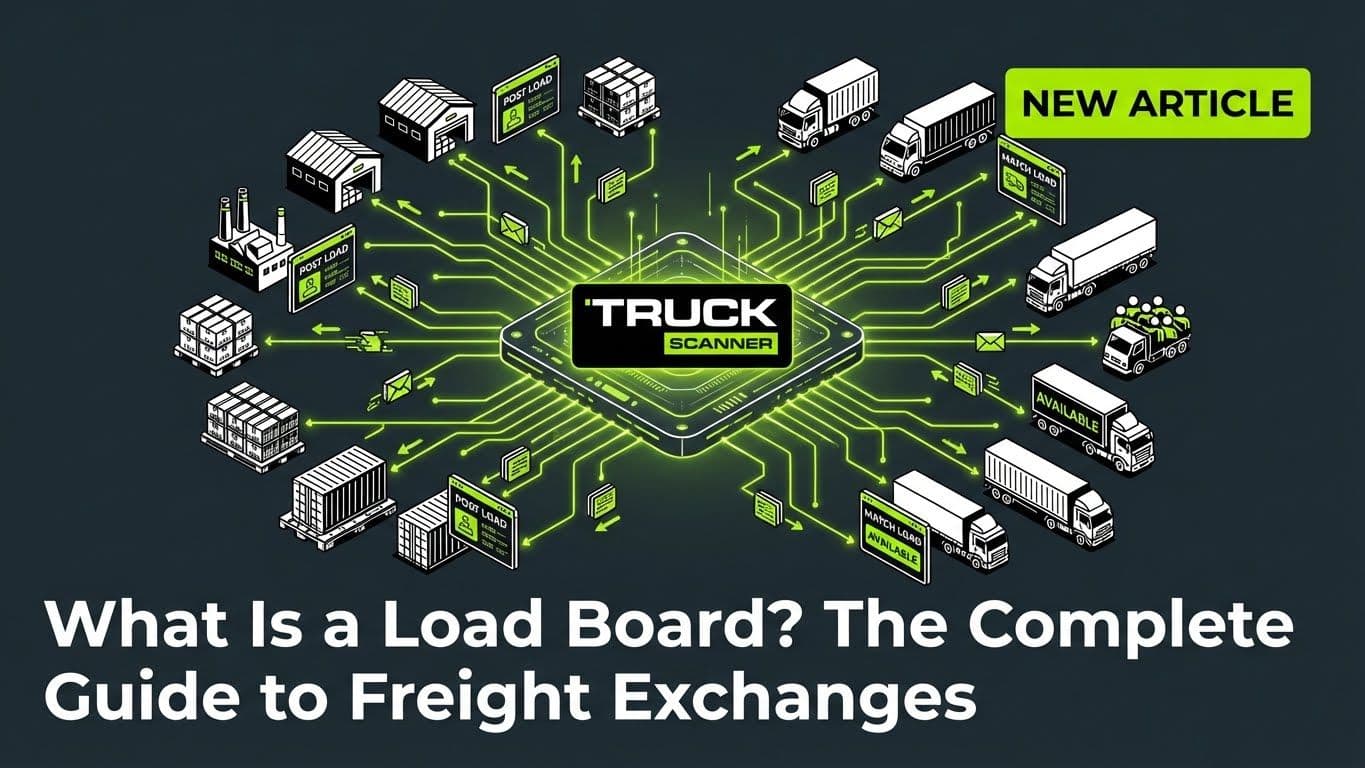Digital freight exchange platform connecting shippers and carriers