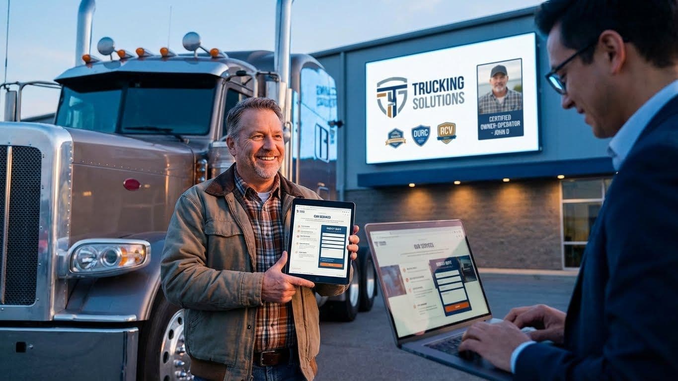 Sito web gratis per autotrasportatori e padroncini