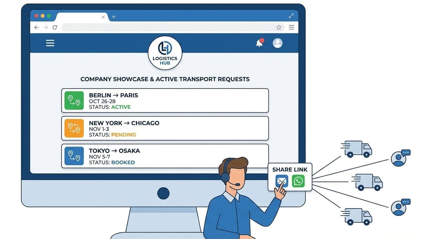 Portale Ufficio Logistico: Tutte le Richieste Trasporto Online