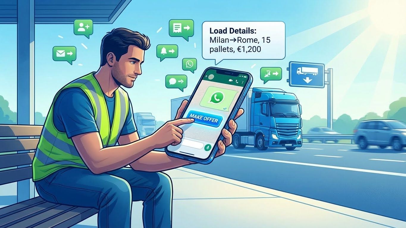 WhatsApp for Logistics: Real-Time Freight Alerts and Load Offers